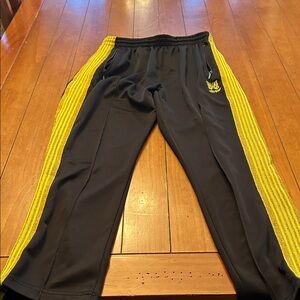 Needles Black and Yellow Joggers